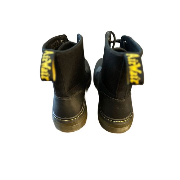 Dr. Martens Combs Canvas Black Lace Up Combat Utility Boot 11 main image 4